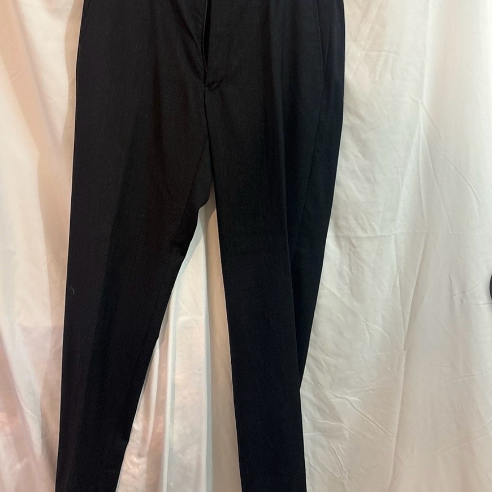 Armani Collezioni Men's Classic Black Dress Pants